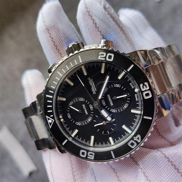 men watch big guy 50mm chronograph chrono working japan quartz big crown pro pilot wristwatch aquis players ferdinands252m, Slivery;brown
men watch big guy 50mm chronograph chrono working japan quartz big crown pro pilot wristwatch aquis players ferdinands252m, Slivery;brown