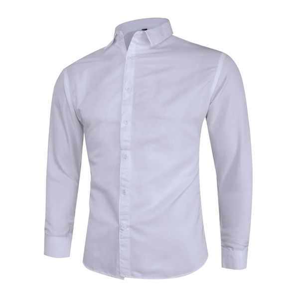 spring new fashion simple design daily casual cotton long sleeve shirt slim fit male social white black shirts 4xl 5xl 210412
spring new fashion simple design daily casual cotton long sleeve shirt slim fit male social white black shirts 4xl 5xl 210412