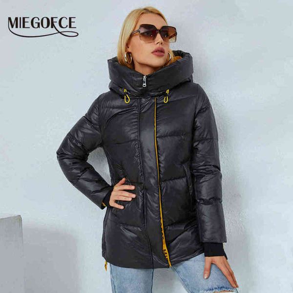 miegofce autumn winter womens apparel youth parka cuffed jacket female outerwear candy colors ladies overcoat d21012 211118, Black
miegofce autumn winter womens apparel youth parka cuffed jacket female outerwear candy colors ladies overcoat d21012 211118, Black