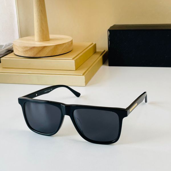 

anti-ultraviolet Rectangular acetate sunglasses Designer MEN counters with same type temple lettering sun glasses women big face thin eyeglasses with box PR20WS