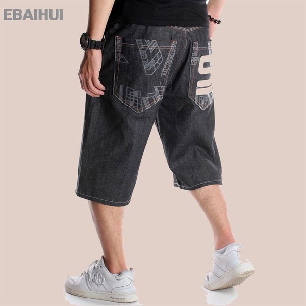 ebaihui men short jeans summer hip-hop loose wide leg denim pants male skateboard swag baggy capri pants black embroidery shorts big size 46, Blue
ebaihui men short jeans summer hip-hop loose wide leg denim pants male skateboard swag baggy capri pants black embroidery shorts big size 46, Blue