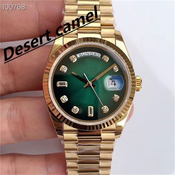 watch made by tw factory cal3255 36mm 904l automatic machinery golden men's and women's watches ceramic bezel sapphire waterproof, Slivery;brown
watch made by tw factory cal3255 36mm 904l automatic machinery golden men's and women's watches ceramic bezel sapphire waterproof, Slivery;brown
