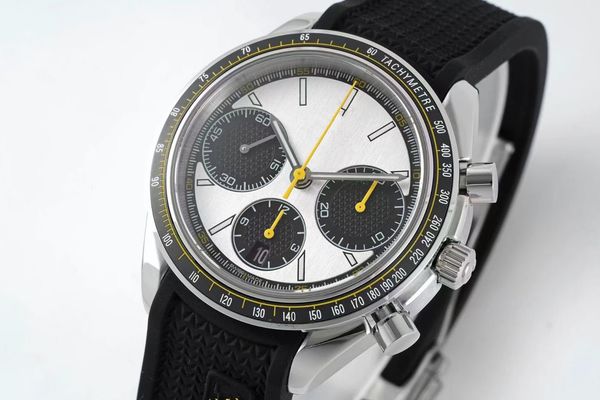 watches for man watch 7750 chronograph movement sapphire glass crystal waterproof 100m rubber strap 40mm, Slivery;brown
watches for man watch 7750 chronograph movement sapphire glass crystal waterproof 100m rubber strap 40mm, Slivery;brown