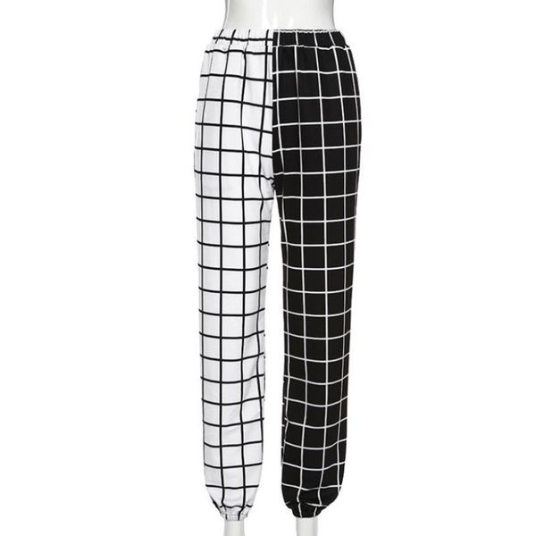 women's pants capris hight waist straight loose long trousers streetwear cool 220823, Black;white
women's pants capris hight waist straight loose long trousers streetwear cool 220823, Black;white