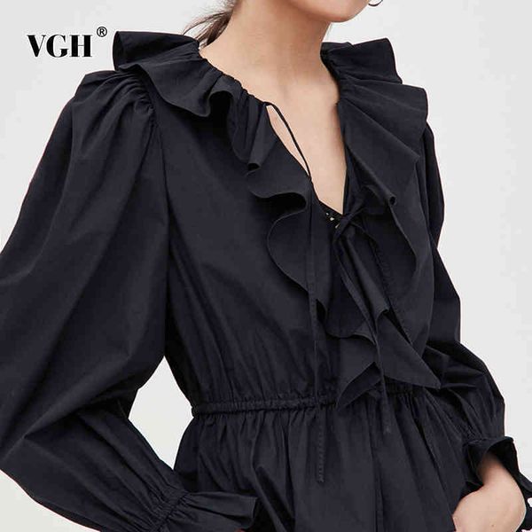 white patchwork ruffle shirt for women v neck long sleeve lace up bowknot elegant blouse female fashion clothing 210507
white patchwork ruffle shirt for women v neck long sleeve lace up bowknot elegant blouse female fashion clothing 210507