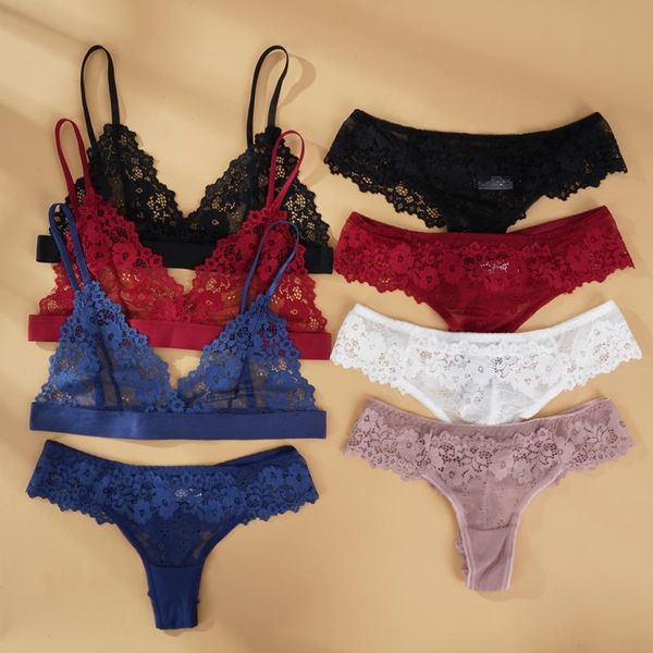 full lace lingerie set womens underwear transparent short ultra-thin no wire push up bra brief sets exotic intimate, Red;black
full lace lingerie set womens underwear transparent short ultra-thin no wire push up bra brief sets exotic intimate, Red;black