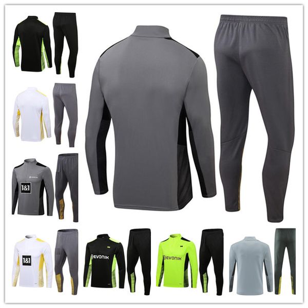 2021 2022 haaland ronaldo survetement soccer tracksuits reus neongelb training suit 21/22 kean dybala morata chiesa mckennie jogging hoodies, Black
2021 2022 haaland ronaldo survetement soccer tracksuits reus neongelb training suit 21/22 kean dybala morata chiesa mckennie jogging hoodies, Black