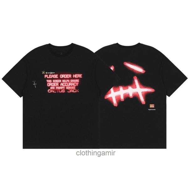 2022 mens t shirts travis/scott tshirt mcdonald's co branded ts neon men's women's casual short sleeve, White;black
2022 mens t shirts travis/scott tshirt mcdonald's co branded ts neon men's women's casual short sleeve, White;black