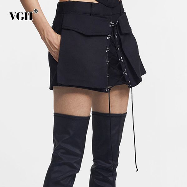 black lace up bowknot short for women casual loose patchwork pockets minimalist shorts female korean summer fashion clothing 210507, White;black
black lace up bowknot short for women casual loose patchwork pockets minimalist shorts female korean summer fashion clothing 210507, White;black