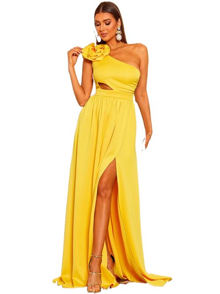 missord one shoulder flower appliques cut out split thigh formal dress q5gx#, Black;gray
missord one shoulder flower appliques cut out split thigh formal dress q5gx#, Black;gray