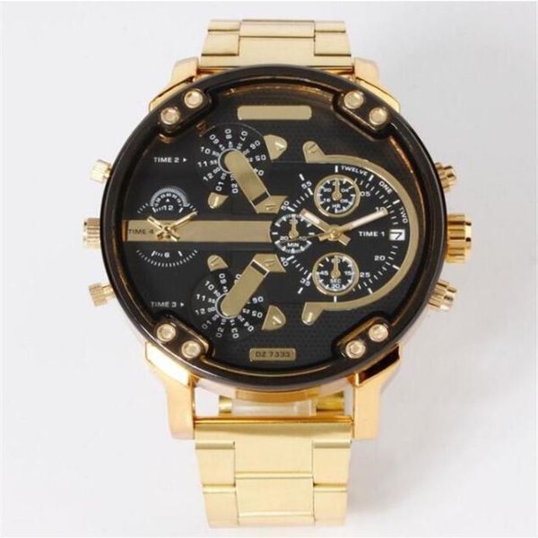 fashion quality men's big case multi-dial multi-style stainless steel strap date double dial work quartz watch309b, Slivery;brown
fashion quality men's big case multi-dial multi-style stainless steel strap date double dial work quartz watch309b, Slivery;brown