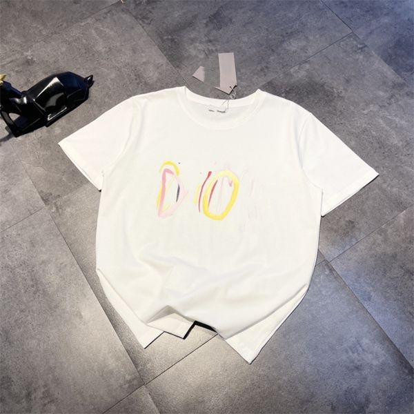 spring and summer new men's and women's couple dress forgive cotton embroidery t-shirt simple loose short, White;black
spring and summer new men's and women's couple dress forgive cotton embroidery t-shirt simple loose short, White;black