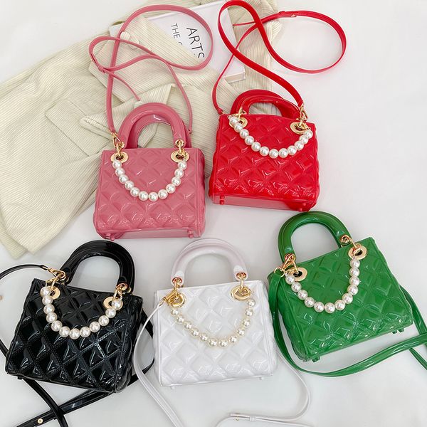 luxury girls pearls chain handbags ins kids diamond square single shoulder bags ins children messenger jelly bag a8991, Black
luxury girls pearls chain handbags ins kids diamond square single shoulder bags ins children messenger jelly bag a8991, Black