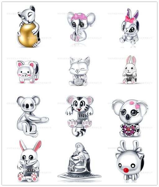 new s925 sterling silver loose beads diy charm christmas tree animal pendant fashion beaded jewelry necklace ladies birthday gift fit origin, Black
new s925 sterling silver loose beads diy charm christmas tree animal pendant fashion beaded jewelry necklace ladies birthday gift fit origin, Black