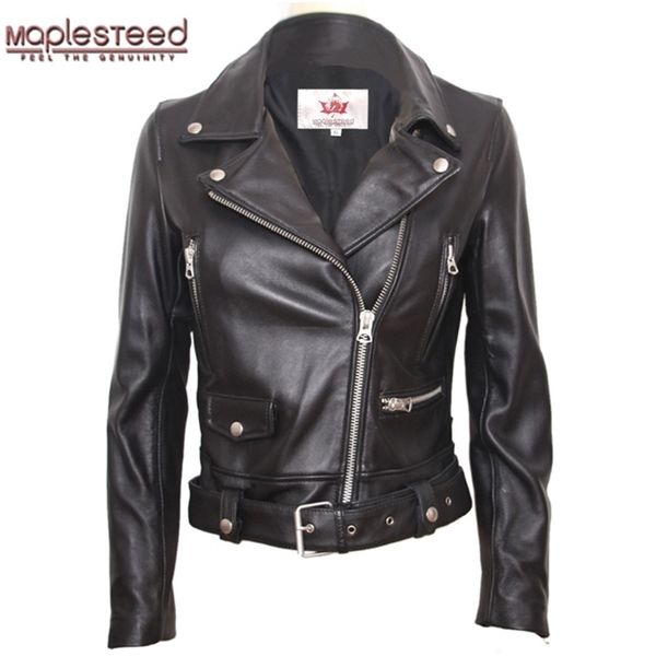 maplesteed natural sheepskin genuine leather jacket women brand slim female jacket real lambskin outerwear ladies clothing m125 210923, Black
maplesteed natural sheepskin genuine leather jacket women brand slim female jacket real lambskin outerwear ladies clothing m125 210923, Black