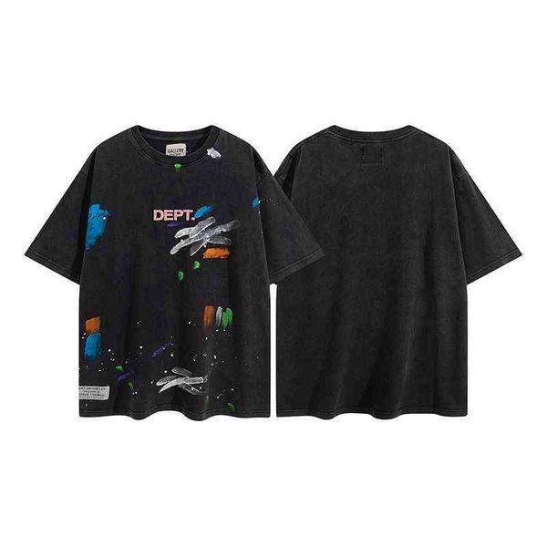 man 's t-shirt galley shirt dept luxury shirts gary summer graffiti letter print short sleeve high street retro washed cotton men', White;black
man 's t-shirt galley shirt dept luxury shirts gary summer graffiti letter print short sleeve high street retro washed cotton men', White;black