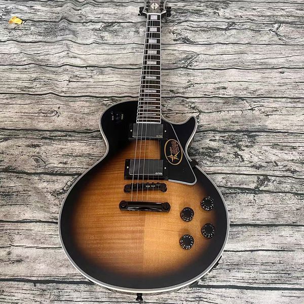 electric guitar classic black accessories selected tiger pattern bright surface professional delivery to home
electric guitar classic black accessories selected tiger pattern bright surface professional delivery to home