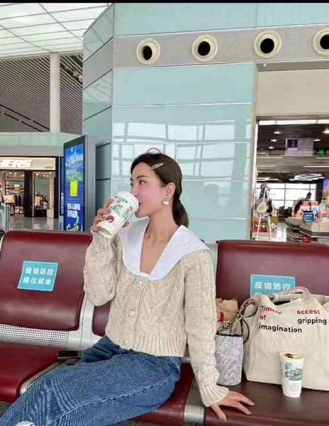 women's knits tees nordic ga autumn and winter v-neck single breasted lapel short wool blended knitted cardigan women's, White
women's knits tees nordic ga autumn and winter v-neck single breasted lapel short wool blended knitted cardigan women's, White