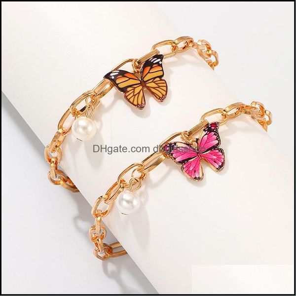 charm bracelets jewelry elegant fashion butterfly bracelet bangle for women simple pearl adjustable gold c dhrol, Golden;silver
charm bracelets jewelry elegant fashion butterfly bracelet bangle for women simple pearl adjustable gold c dhrol, Golden;silver