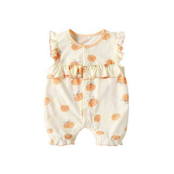 0-24m summer baby girl clothing rompers jumpsuit short-sleeved floral print newborn infant baby clothes g220521, Blue
0-24m summer baby girl clothing rompers jumpsuit short-sleeved floral print newborn infant baby clothes g220521, Blue