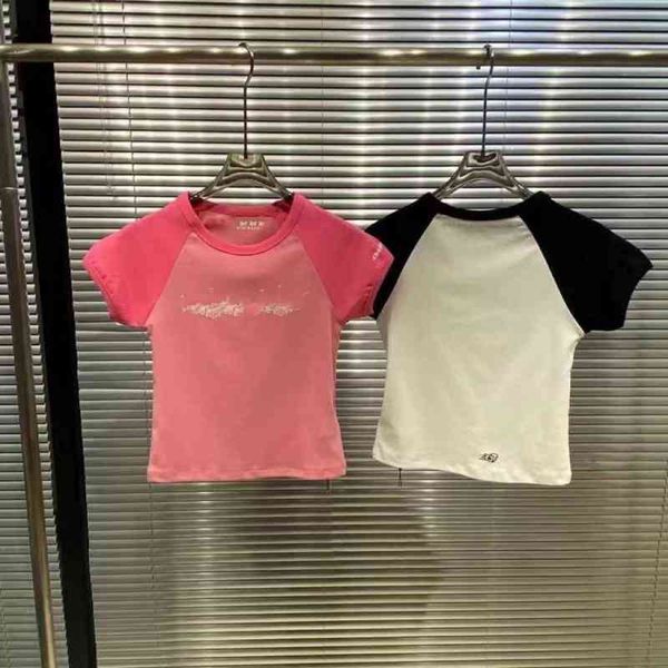 factory online export designer brand short sleeves summer 2022 new fashion ch love vine printed sleeve t-shirt color matching girls slim, White
factory online export designer brand short sleeves summer 2022 new fashion ch love vine printed sleeve t-shirt color matching girls slim, White