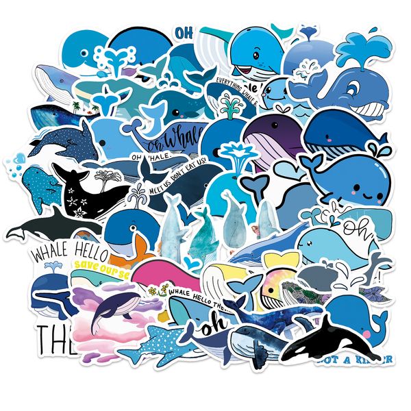 50pcs wholesale whale sticker cute cartoon waterproof vinyl graffiti stickers for diy notebook phone case water bottle fridge car
50pcs wholesale whale sticker cute cartoon waterproof vinyl graffiti stickers for diy notebook phone case water bottle fridge car