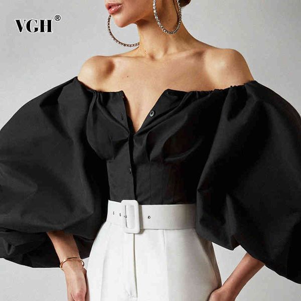 elegant white blouse for women slash neck lantern long sleeve tunic solid slim shirt female fashion clothing spring 210507
elegant white blouse for women slash neck lantern long sleeve tunic solid slim shirt female fashion clothing spring 210507