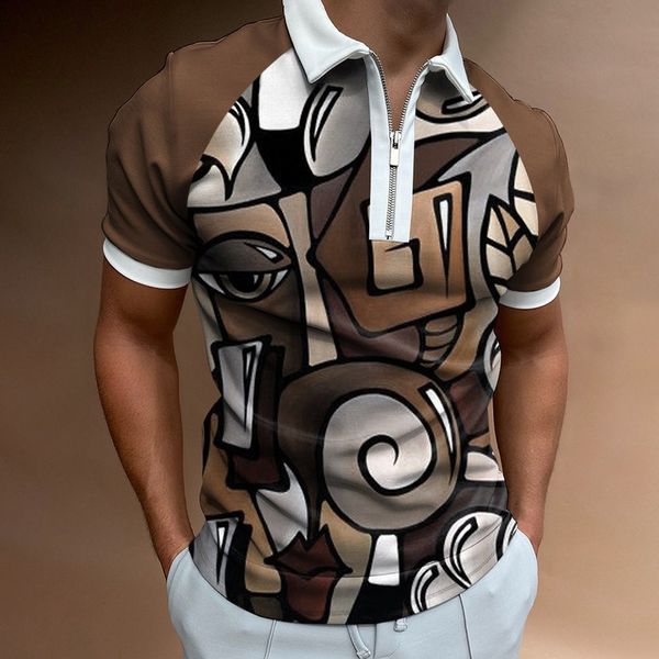 men polo shirts summer casual brand short sleeve solid mens turn down collar zippers tees 220606 dihp, White;black
men polo shirts summer casual brand short sleeve solid mens turn down collar zippers tees 220606 dihp, White;black