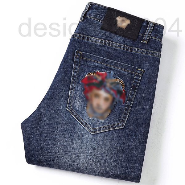men's jeans designer cattle goods hong kong high-end jeans autumn casual men's pants trend xr40, Blue
men's jeans designer cattle goods hong kong high-end jeans autumn casual men's pants trend xr40, Blue