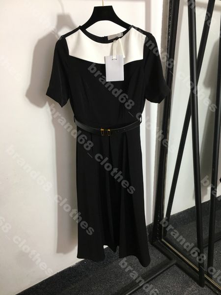 high end designer women dress shirts gift leather belt color block slim fit party dresses short sleeve dress shirt logo d..r brand 5a female, Black;gray
high end designer women dress shirts gift leather belt color block slim fit party dresses short sleeve dress shirt logo d..r brand 5a female, Black;gray