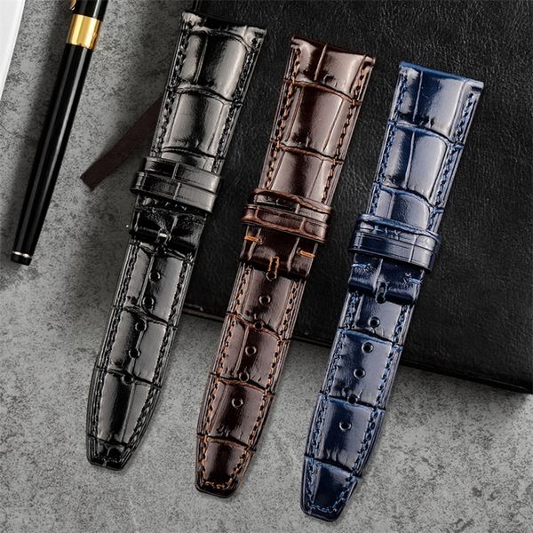 20mm 22mm italian cowhide watch strap needle folding buckle clasp leather band suitable for iwc portugieser series 220624, Black;brown
20mm 22mm italian cowhide watch strap needle folding buckle clasp leather band suitable for iwc portugieser series 220624, Black;brown