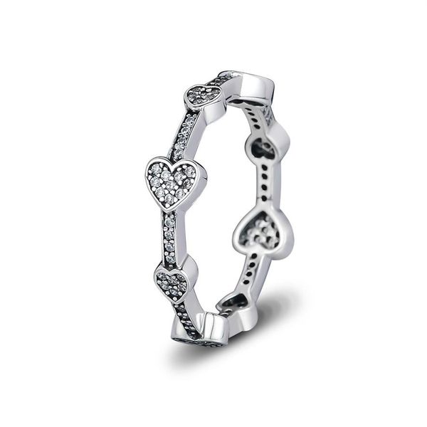 compatible with pandora jewelry ring silver alluring hearts rings with cz 100% 925 sterling silver jewelry whole diy for women246j
compatible with pandora jewelry ring silver alluring hearts rings with cz 100% 925 sterling silver jewelry whole diy for women246j