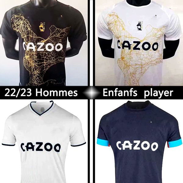 22 23 soccer jerseys milik harit payet thauvin guendouz benedetto fan player football shirts 2022 2023 luis henrique alvaro men kids kit uni, Black;yellow
22 23 soccer jerseys milik harit payet thauvin guendouz benedetto fan player football shirts 2022 2023 luis henrique alvaro men kids kit uni, Black;yellow