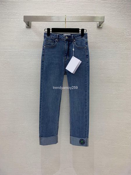 women's jeans australian denim women's pants hem design camellia letter embroidery decoration high elastic straight jeans, Blue
women's jeans australian denim women's pants hem design camellia letter embroidery decoration high elastic straight jeans, Blue