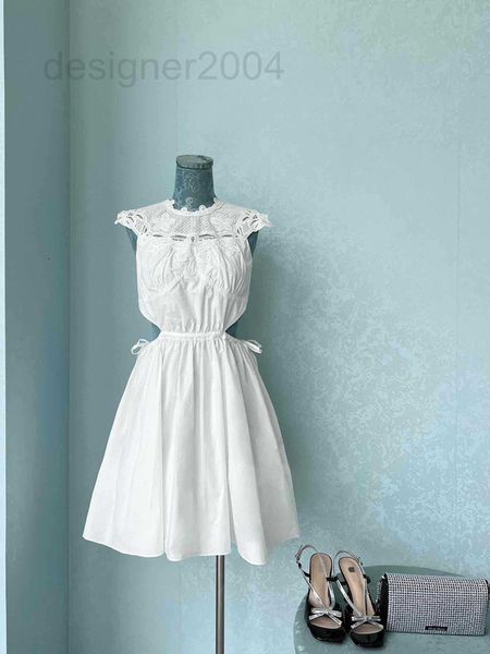casual dresses designer spring and summer 2022 new embroidery lace waist leakage pleated design high waist white dress 11qj, Black;gray
casual dresses designer spring and summer 2022 new embroidery lace waist leakage pleated design high waist white dress 11qj, Black;gray