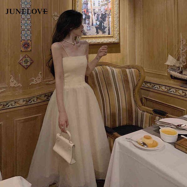 nxy casual dress junelove summer spaghetti strap midi dres sweet elegant vintage dress female sleeveless office lady korean party dress 0406, Black;gray
nxy casual dress junelove summer spaghetti strap midi dres sweet elegant vintage dress female sleeveless office lady korean party dress 0406, Black;gray