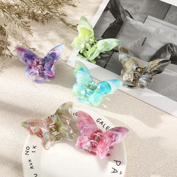 8cm women butterfly hair claws colorful ponytail holder hairpins hair clips fashion girls hair accessories, Slivery;white
8cm women butterfly hair claws colorful ponytail holder hairpins hair clips fashion girls hair accessories, Slivery;white