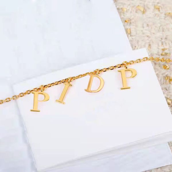 designer pendant necklaces jewelry letter bracelets long gold chain necklace fashion bracelet for mens and women party lovers trendy birthda, Silver
designer pendant necklaces jewelry letter bracelets long gold chain necklace fashion bracelet for mens and women party lovers trendy birthda, Silver