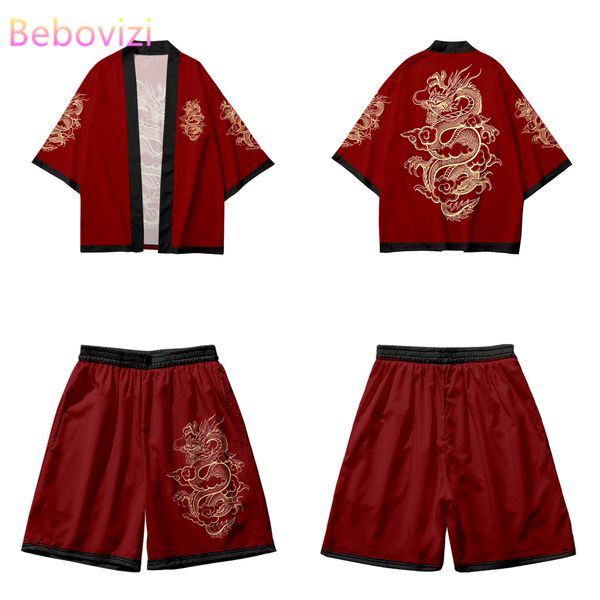 dragon print yukata harajuku red kimono shorts sets patchwork two-piece suit japanese cardigan men cosplay asian traditional
dragon print yukata harajuku red kimono shorts sets patchwork two-piece suit japanese cardigan men cosplay asian traditional