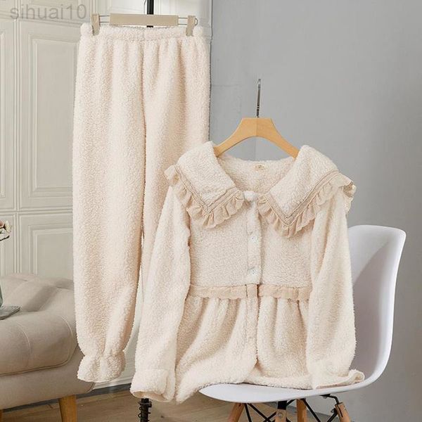 coral fleece pajamas set women sleepwear nightwear lounge wear pjs sleep suit winter flannel long sleeve lingerie pyjamas l220803, Black;red
coral fleece pajamas set women sleepwear nightwear lounge wear pjs sleep suit winter flannel long sleeve lingerie pyjamas l220803, Black;red