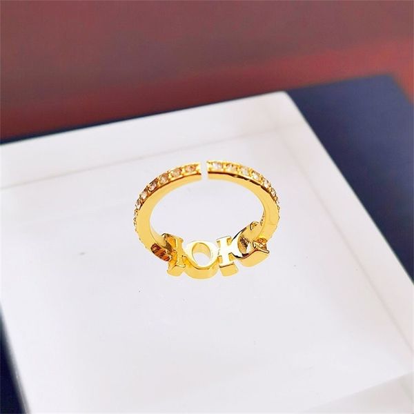chain bracelets rings letter diamond ring adjustable temperament simple ring female, Silver
chain bracelets rings letter diamond ring adjustable temperament simple ring female, Silver
