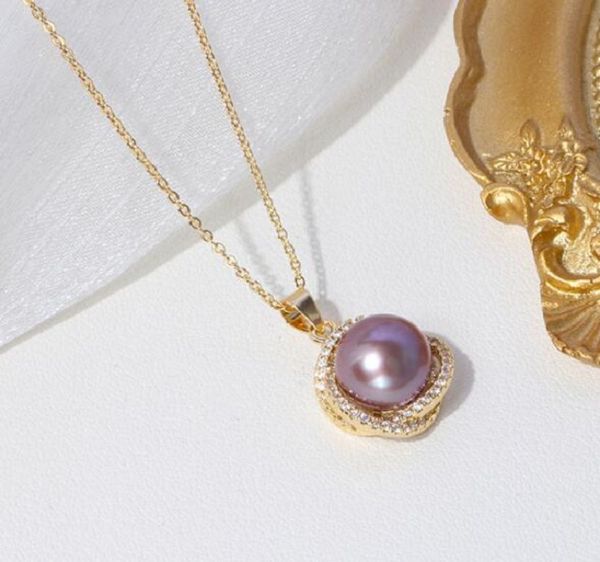 versatile natural edison purple pearl necklace ring chains earring jewelry three piece set, Silver
versatile natural edison purple pearl necklace ring chains earring jewelry three piece set, Silver