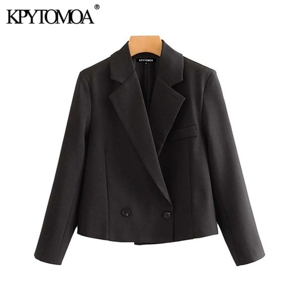 vintage stylish double breasted office wear blazer coat women 2020 fashion notched collar long sleeve female outerwear chi lj201021, White;black
vintage stylish double breasted office wear blazer coat women 2020 fashion notched collar long sleeve female outerwear chi lj201021, White;black