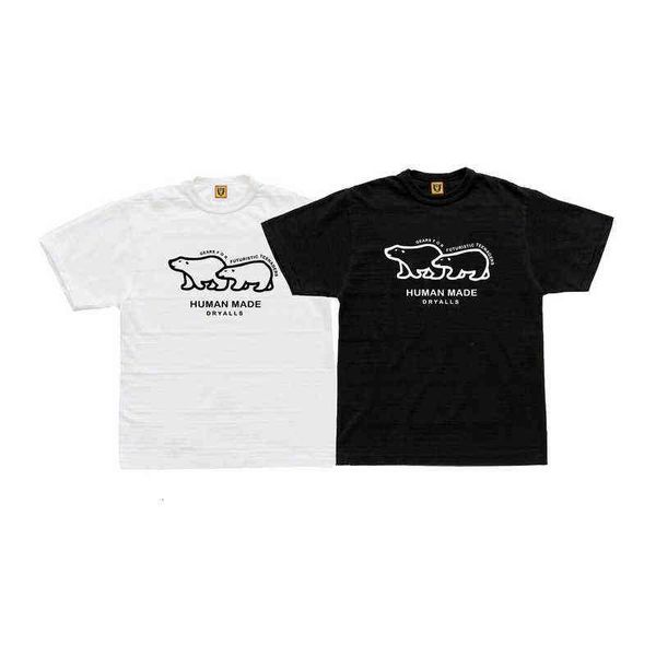 made human fashion brand cute cartoon graphic printed t-shirt summer slub cotton loose casual men's and women's short sleeves, White;black
made human fashion brand cute cartoon graphic printed t-shirt summer slub cotton loose casual men's and women's short sleeves, White;black
