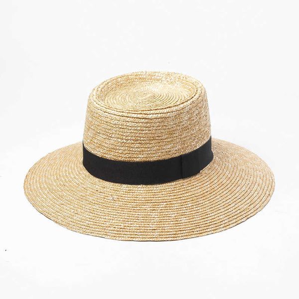 summer spring flat bow straw hat women's sun beach boater fashion female casual protection panama girl, Blue;gray
summer spring flat bow straw hat women's sun beach boater fashion female casual protection panama girl, Blue;gray