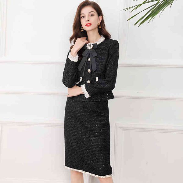 women's two piece pants style women's clothing autumn long sleeved bow coat + slim sequin a-shaped skirt, White
women's two piece pants style women's clothing autumn long sleeved bow coat + slim sequin a-shaped skirt, White