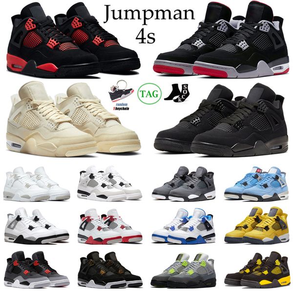 2022 4s basketball shoes men women jumpman 4 black cat red thunder white oreo military black university blue pure money mens trainers sports
2022 4s basketball shoes men women jumpman 4 black cat red thunder white oreo military black university blue pure money mens trainers sports