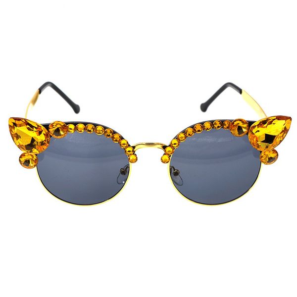 sunglasses fashion designer rhinestone decoration cat eye baroque retro women crystal sun glassessunglasses, White;black
sunglasses fashion designer rhinestone decoration cat eye baroque retro women crystal sun glassessunglasses, White;black