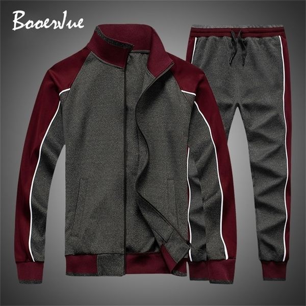 tracksuit men spring zipper jacketspants 2 pieces sets male slim sportswear brand casual fashion 2pcs men's streetwear 201128, Gray
tracksuit men spring zipper jacketspants 2 pieces sets male slim sportswear brand casual fashion 2pcs men's streetwear 201128, Gray