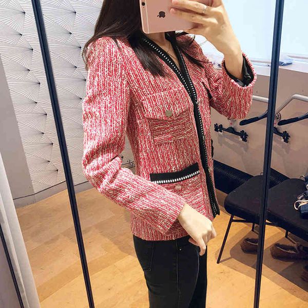 women's jackets france's m family's women's clothes in autumn and winter , small fragrance, elegant sweater, short coat,, Black;brown
women's jackets france's m family's women's clothes in autumn and winter , small fragrance, elegant sweater, short coat,, Black;brown